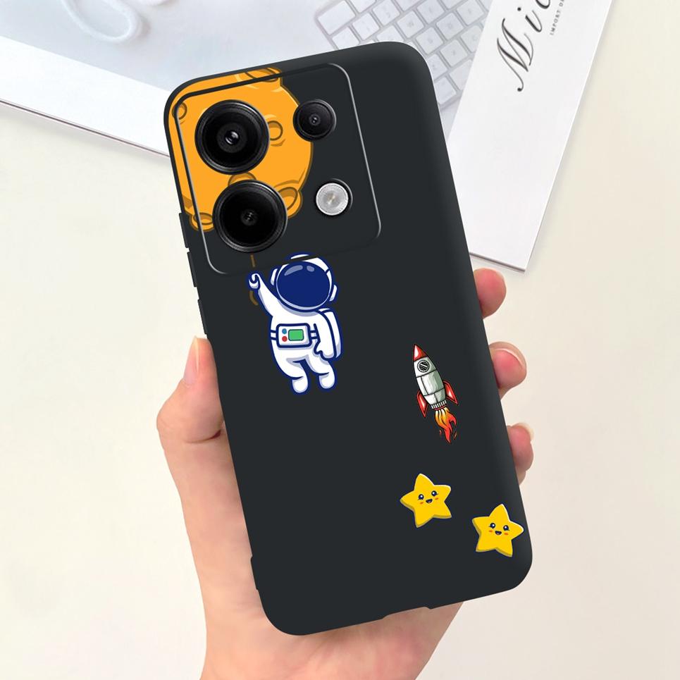 For Xiaomi Poco X6 Pro 5G Phone Case Xiaomi Poco M6 Pro 4G Back Cover Cartoon Cool Style Child's Coque Funda Soft Silicone TPU