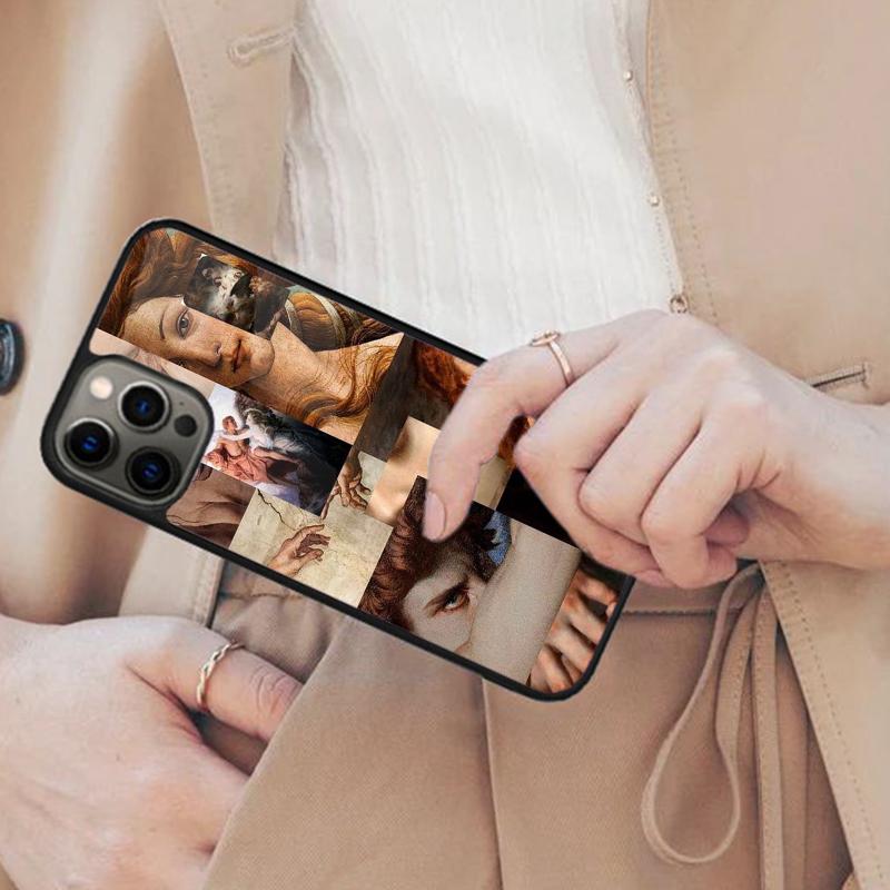 Цифровой магнитный чехол для телефона с греческой мифологией для APPLE iPhone 17 Air 16 14 13 12 Pro Max 15 Plus Беспроводная зарядка MagSafe Чехол