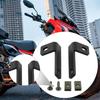 2x Кронштейны для противотуманных фар Мотоциклетный кронштейн Железный Простая установка Запасные части для Pcx125/150 2018-2026