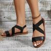 Fashion Summer new women's flat Roman sandals with non-slip rubber sole fashion women's shoes