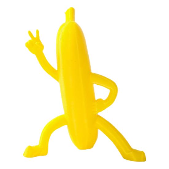 3D-печатная фигурка фрукта с подвижными ногами, подвижные суставы, банан, груша, огурец, баклажан, тыква, статуэтка, снятие стресса, мини-овощной фиджет