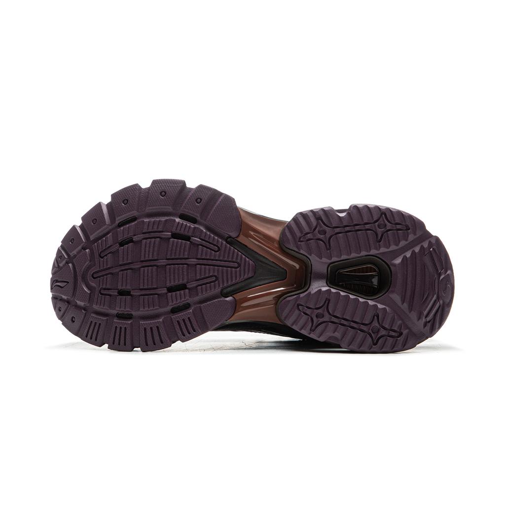 Li Ning Furious Rider BOW Износостойкие Низкие Повседневные Кроссовки Женские Зеленый Каштановый AZGU064-4