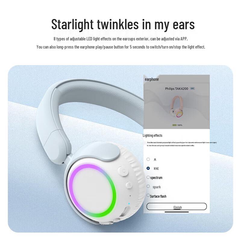 Детские беспроводные Bluetooth-наушники Philips TAK4200