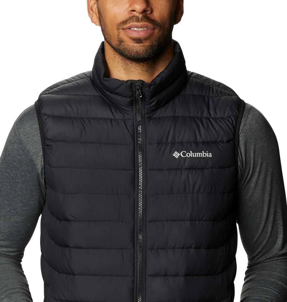 Columbia Powder Lite Ii Men' Down Vest Black 2086974010 R