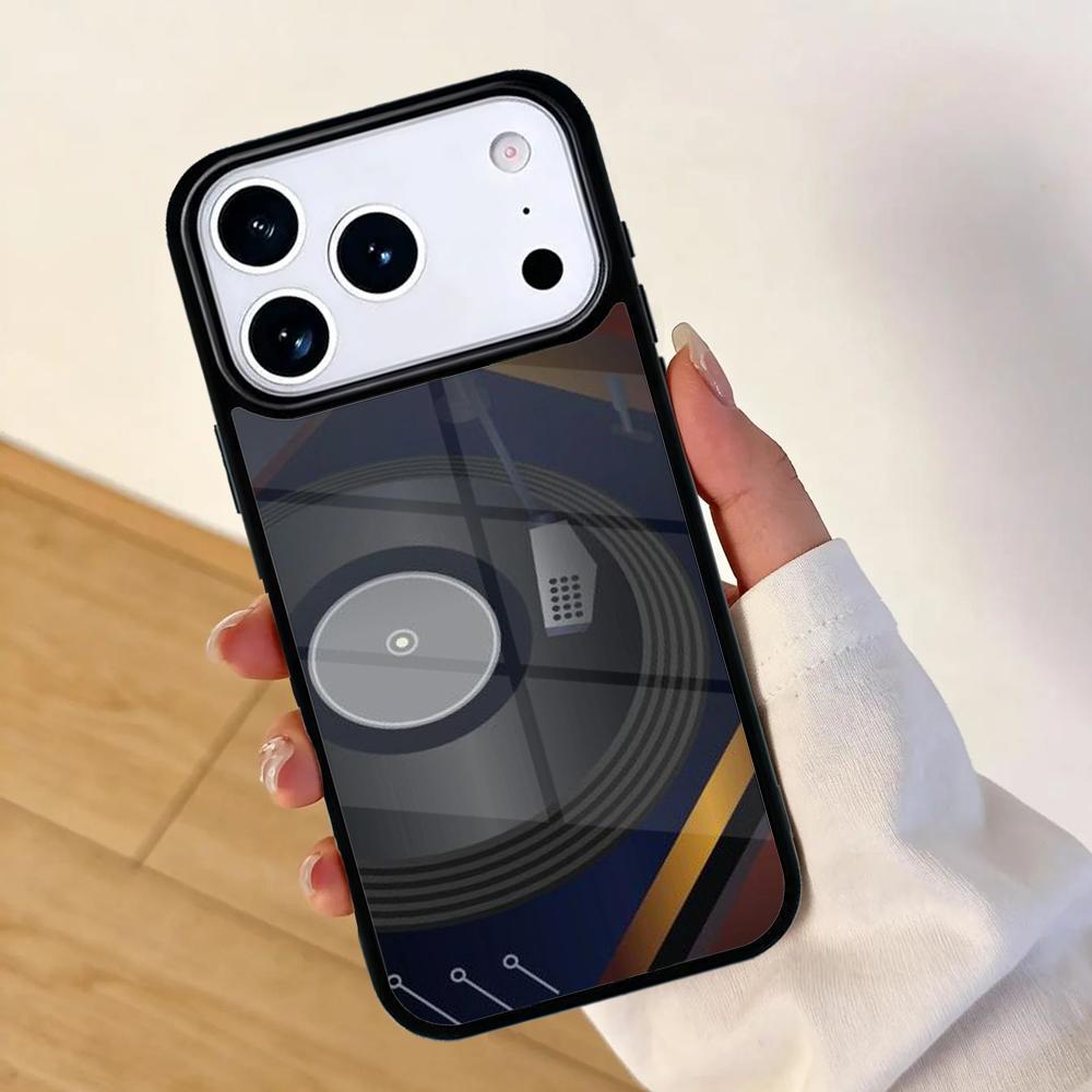 Minimalist Music Lover Mobile Phone Case for IPhone 17 AIR 16pro Max 15 14 13 12 11 Bumper Cover