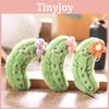 Милый плюшевый брелок в виде огурца с мягким ПП-хлопком для детей и украшения сумки