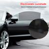 New 1 Pair Car Sunshade Sticker Mesh Car Electrostatic Sun Shading Sticker Heat Insulation Film Reusable Vehicle Screen Cling