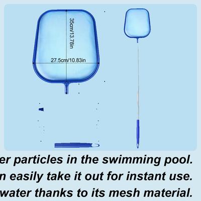 Листовые грабли Сетчатая рамка Сетка Летний скиммер для бассейна Очиститель Скиммерная сетка для пруда Инструменты для чистки и удаления листьев для плавательного бассейна и спа