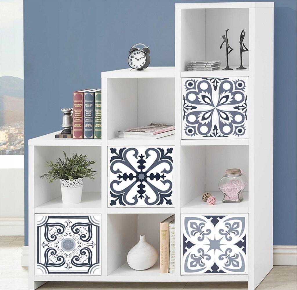 Self-adhesive PVC Patchwork Panel Tiles Set of 10 Wallpaper 20X20Cm Zm-06-038