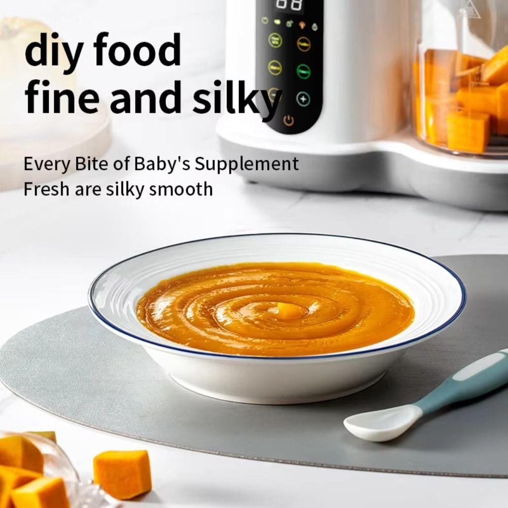 Integrated Timer Baby Food Processor Automatic Steaming Food Mill Machine  For Babies