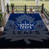 Soft Floor Carpet Toronto Maple Leafs Pattern Area Rug Decorative Mat For Home Room Decoration