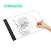 A4 LED Light Pad Tracer 3mm Ultra-Thin Drawing Board Copyboard Stepless Dimming USB Powered