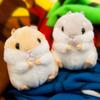 Cute Plush Hamster Pendant Key Chain Clasp Key Ring Keyring Handbag Car Decor