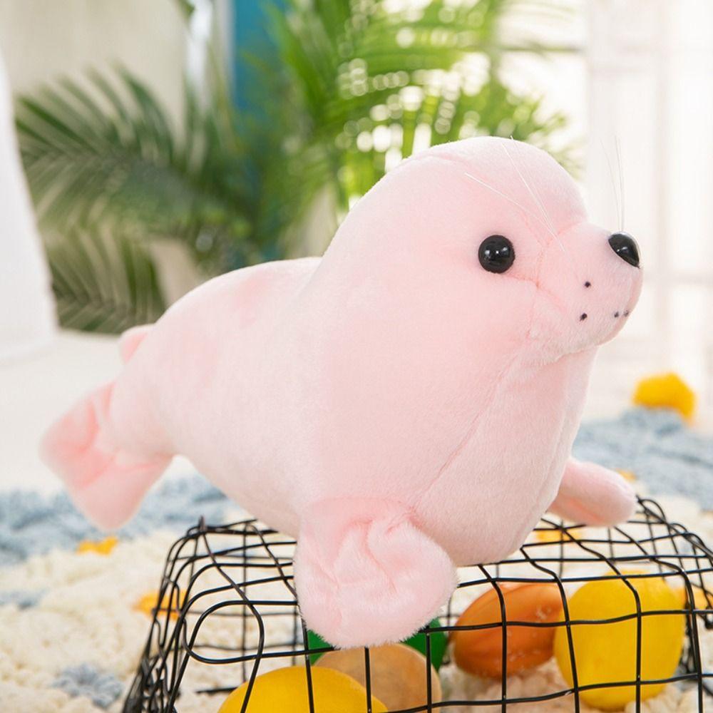 Animal Pillow Seal Plush Stuffed Toy Soft Sea Lion Plushie Fashion Sea Dog Doll Aquarium