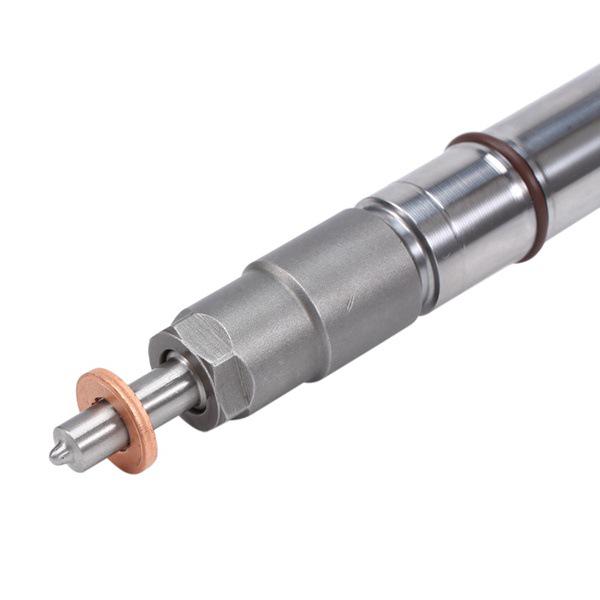 Серебристо-черная металлическая форсунка дизельного топливного инжектора для автомобильного использования