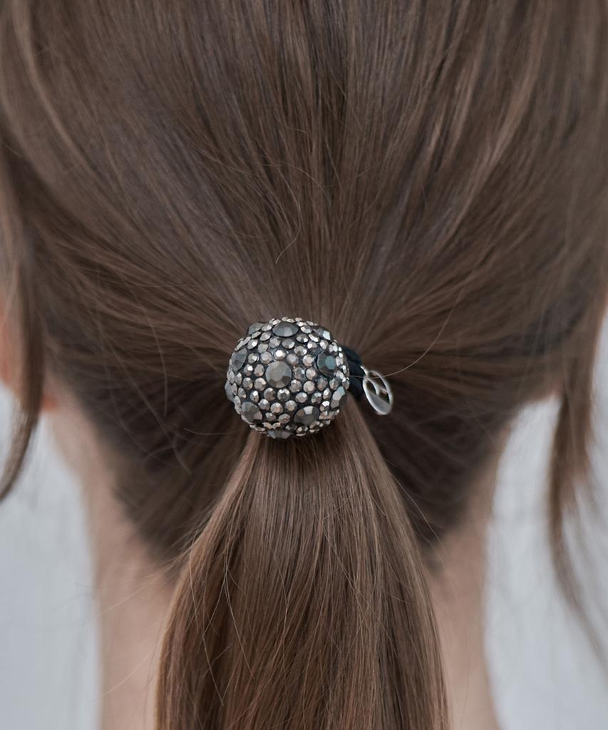 Ellejewelry Блестящая Резинка для Волос с Бусинами Elsc011