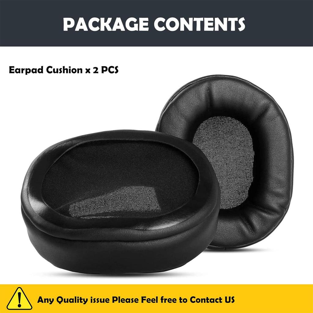 1Pair Earpads Replace Protein Leather Earpads Ear Cushions Sponges Cover Earmuffs for Thomson WHP3311BK/WHP3311W Headphones