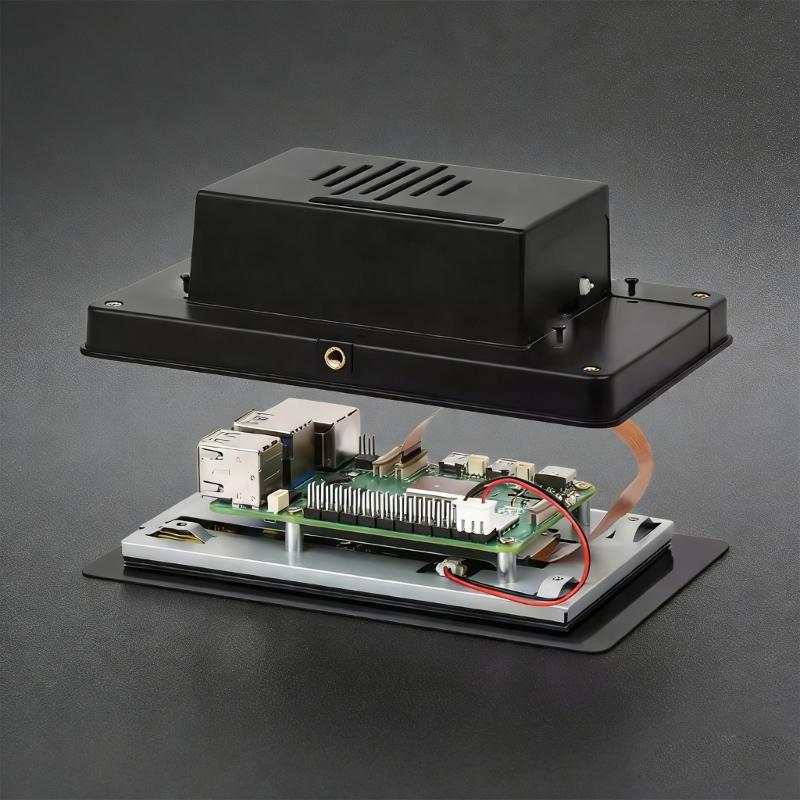 7inch Capacitive Touchable Display Protective Case 720x1280 Heat Dissipation Tripod Protective Case Replacement Accessories