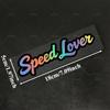 1 шт. Новые оригинальные наклейки Speed Lover для мотоциклетных обтекателей, топливных баков, окон автомобиля, скутера, водонепроницаемые виниловые наклейки