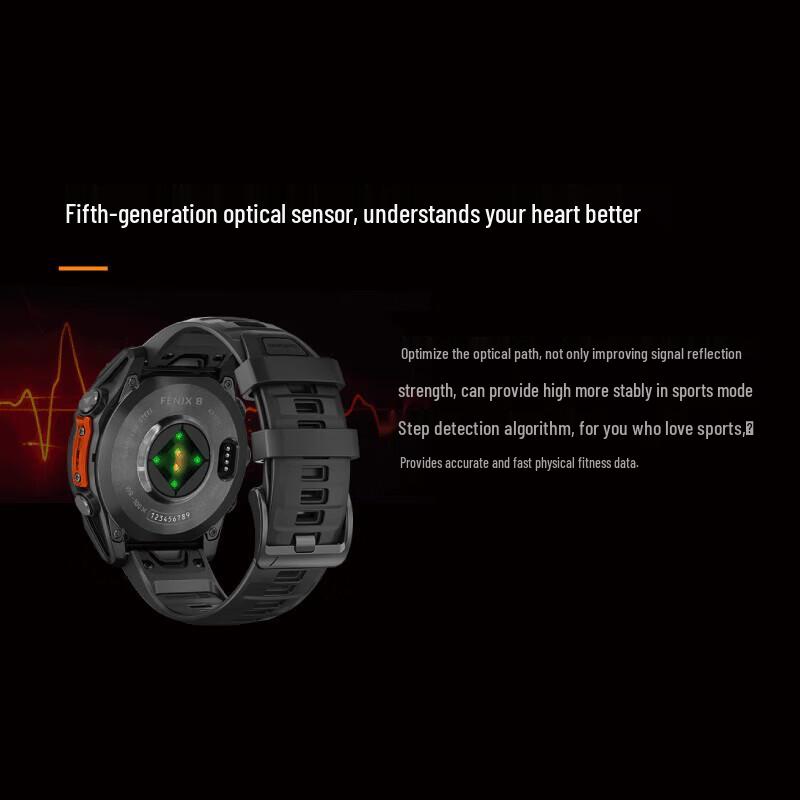 GPS-смарт-часы Garmin Fenix 8 (Китайская версия)