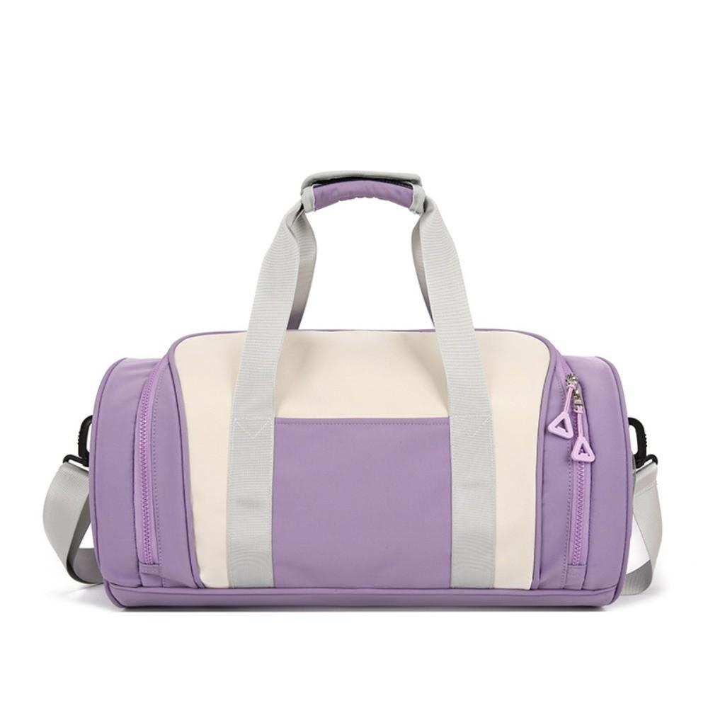 Large Capacity Sports Fitness Bag Lightweight Duffle Bag Portable Travel Bag Swimming