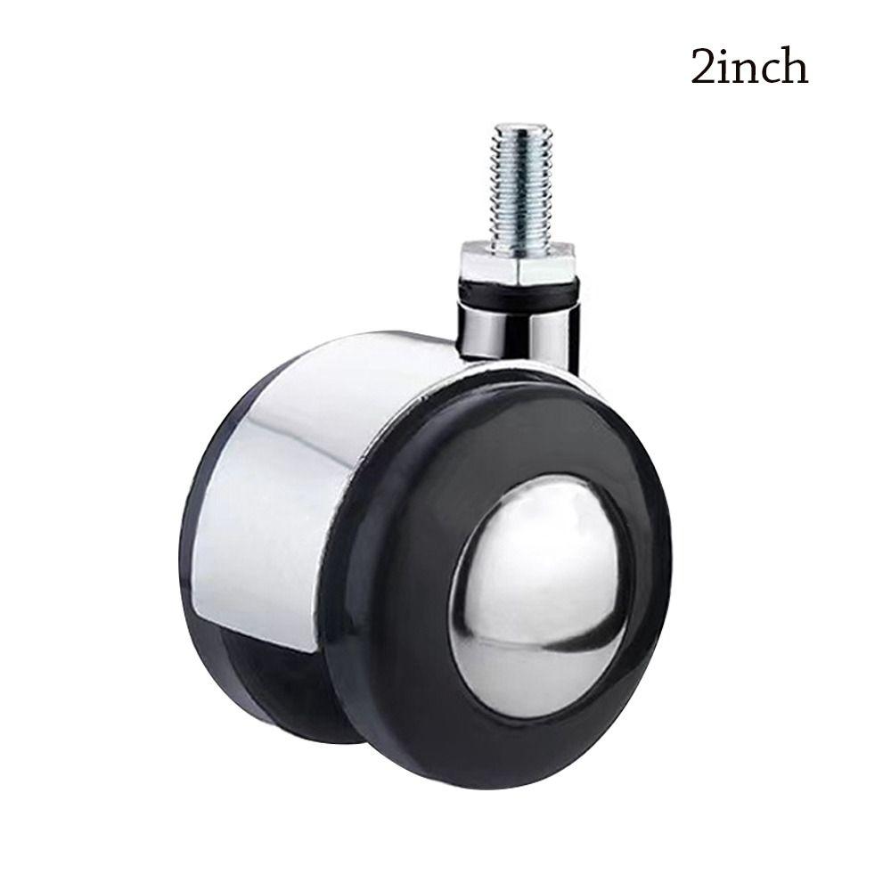 Мягкие резиновые поворотные ролики универсальные универсальные колеса мебельные ролики колеса для детской тележки