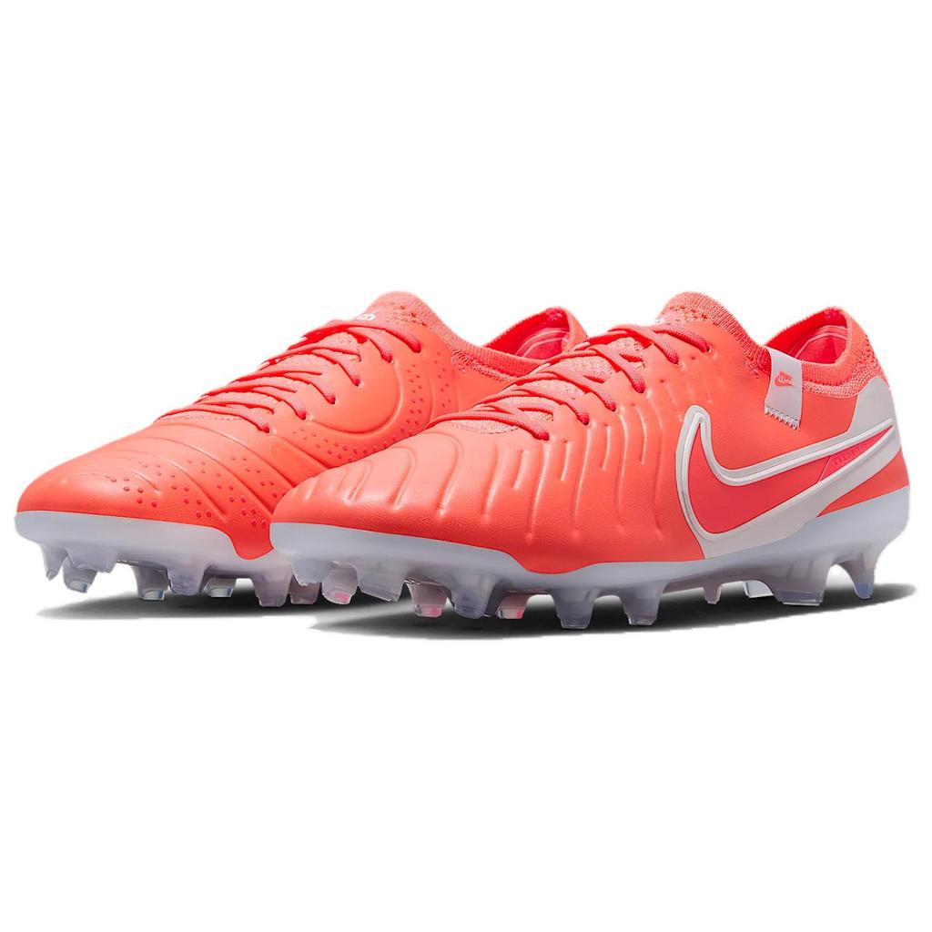 Nike Кроссовки Tiempo Legend 10 Elite FG Mad Energy Pack мужские красные, горячая лава, белые DV4328-800