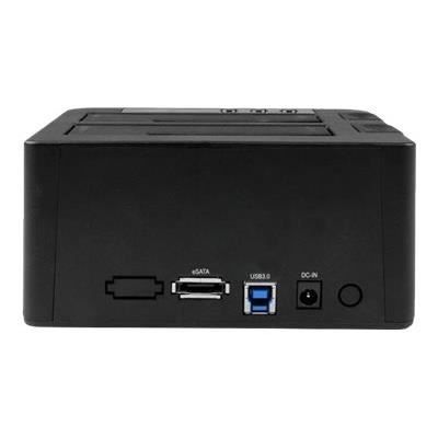 Дубликатор и док-станция - STARTECH - SDOCK2U33RE - eSATA/USB 3.0 - Черный - 2,5/3,5 дюйма