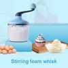 Manual Egg Hand-crank Cream Beater Mixer Plastic Kitchen Whisk Home Baking Tool