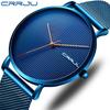 CRRJU New 2164 Men's Watch Casual Personality Watch Fashion Popular Men's Watch Student Watch