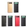 Съемный корпус-Power Bank для DIY 18650 Flat для Зарядного устройства для Батарейки Головного Фонаря Внешний для Чехла Micro/Phone/Type-c Входной Порт Power Ban