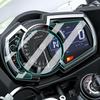 Motokano Пленка для приборной панели для Ninja 400 (2018-2024 гг.), Ниндзя 250 (2018-2024 гг.), ZX-6R (2019-2021), и Ninja 650 (2017-2019) - Защитная пленка для приборной панели, набор из 2 штук