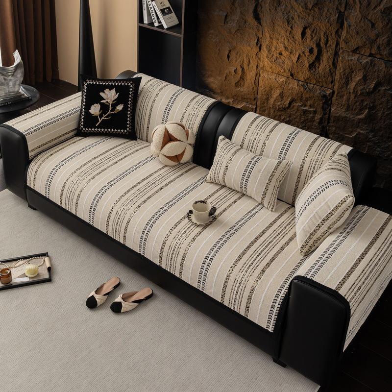 Chenier Sofa Cushion  New Four-Season Universal Light Luxury High-End Sofa Seat Cushion Non-Slip Cover Cover Cloth