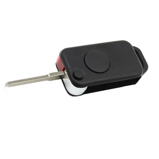 Сменный флип-чехол с 1 кнопкой для дистанционного ключа-брелок для Benz Mercedes 1984-2004 гг.