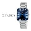 [Tandy] Classic Couple Metal Watch T-3923 Men's Dark Blue,Korean Popular Watches