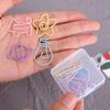10Pcs Cartoon Planet Paper Clips, Colorful Star Shape Metal Bookmarks for Office School Supplies, Cute Organization Accessories