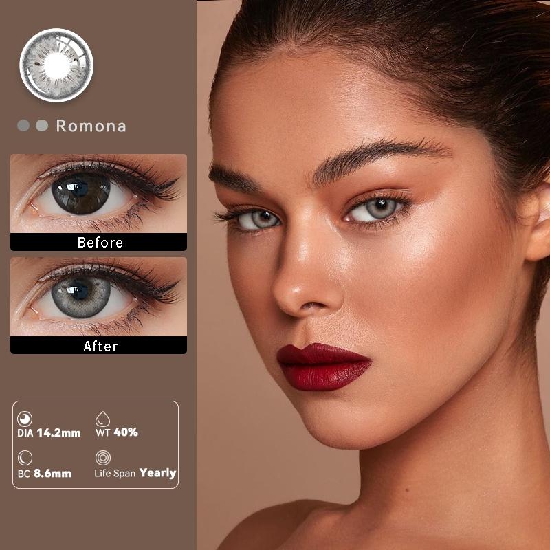 Colored Contact Lenses JeweLens 2pcs Romona Series