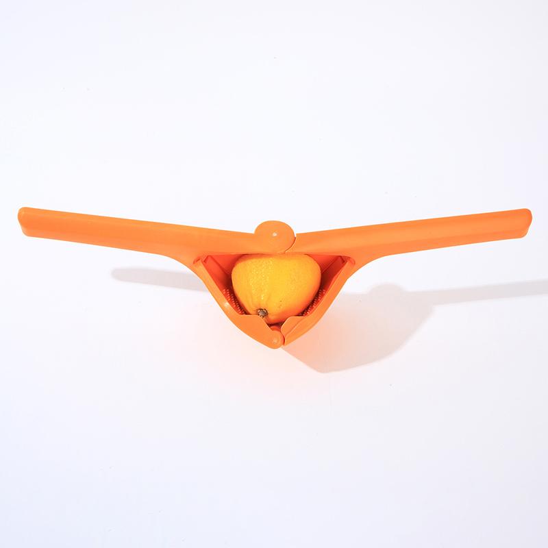 Соковыжималка для лимона, легкая ручная соковыжималка для цитрусовых, пищевая пластиковая ручная соковыжималка для лимона, лайма, цитрусовых, апельсина