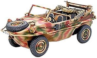 Tamiya Серия «Военные Миниатюры» 06 Немецкая армия Schwimmwagen Тип 166 Пластиковая модель 32506 1/48 Нет. Легковой автомобиль.K2s