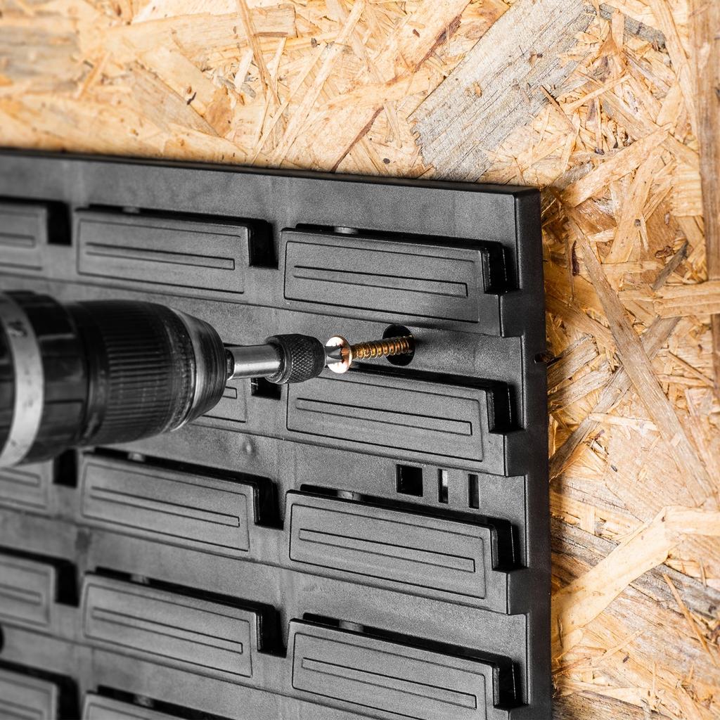 KADAX Настенная панель для инструментов 156x78см, 101 шт., гаражные ящики для мастерской