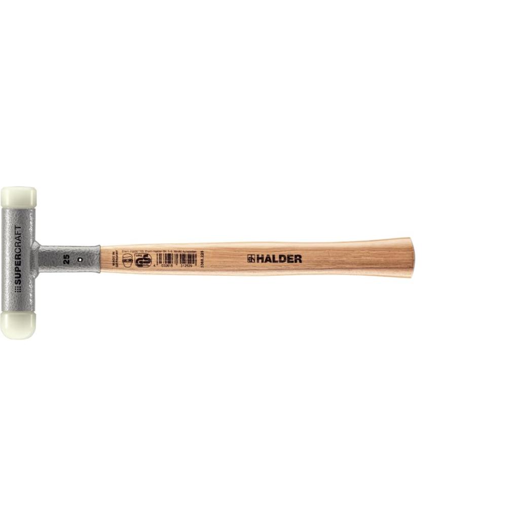 Roemheld Halder Supercraft Hammer Hickory Nylon Head Handle, Flat/Spherical 3366.225