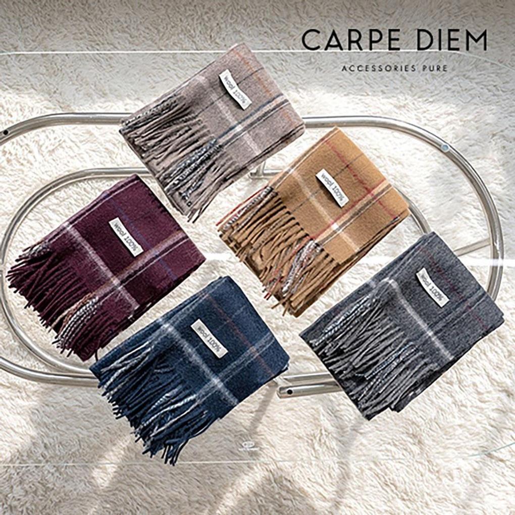 Шарф-митенка Carpe Diem Проверка Шерстяной шарф MF023
