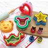 9-Piece Bear Sandwich Cutter Mold Set