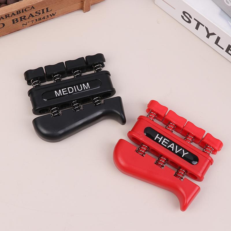 Two Hand Grip Finger Trainer Two Way Hand Strengthener Guitar Finger Exerciser Rehabilitation Segmental Hand Grip Training Tool