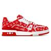 Кроссовки Lv Trainer 'Красный Монограмма' 1ABFSO