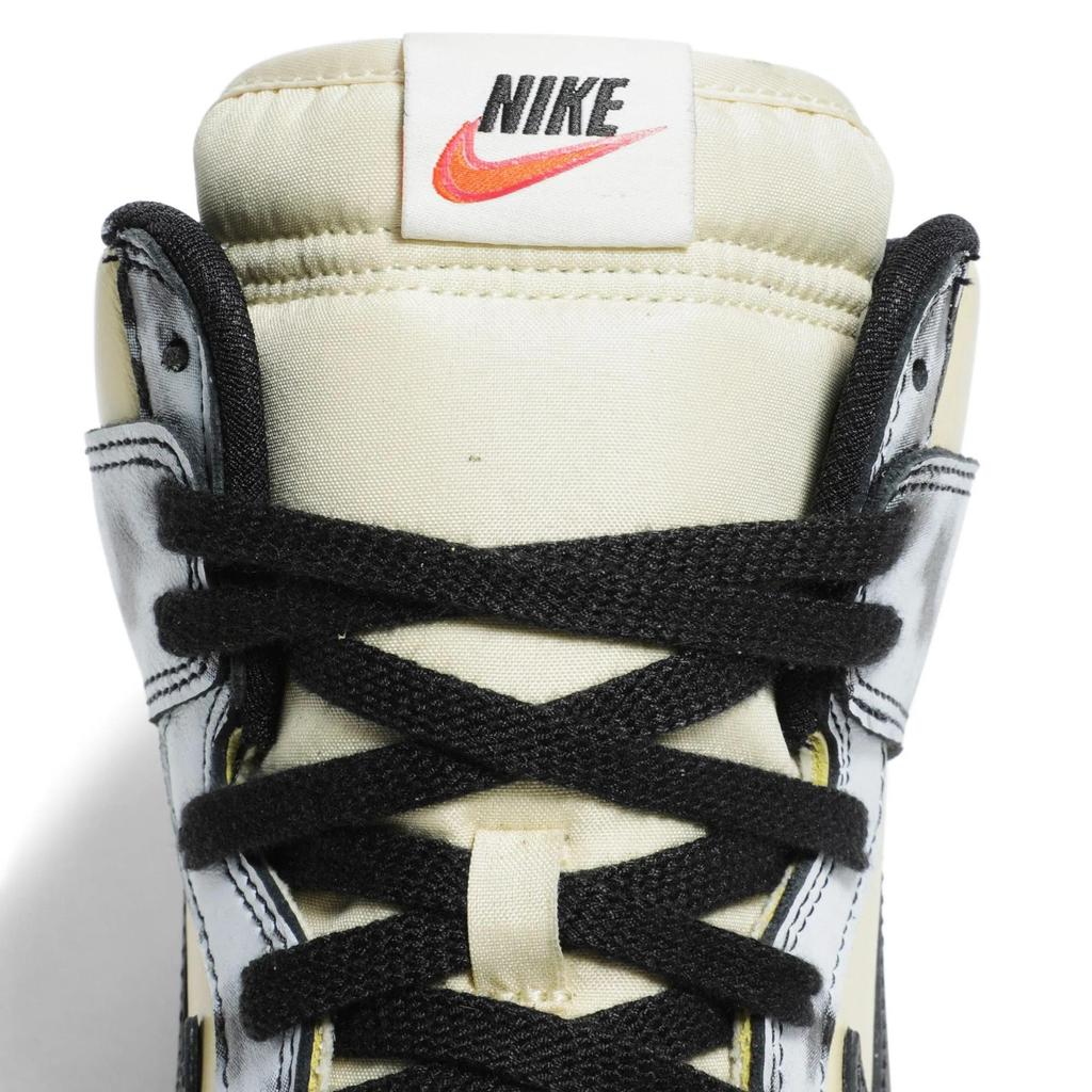 Nike Dunk High 1985 'Черный кислотный отбеливатель' (унисекс) Кеды Lemon Drop / Черный / Saturn DD9404 700