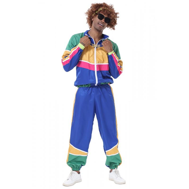 80s Retro Disco Couple Stage Performance Hip Hop Streetwear
