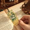 Ретро Металлическая Металлическая Закладка Кисточки Стиль Масляной Живописи Полая Закладка Канцелярские Принадлежности Известная Картина Зажим Для Книг Учитель