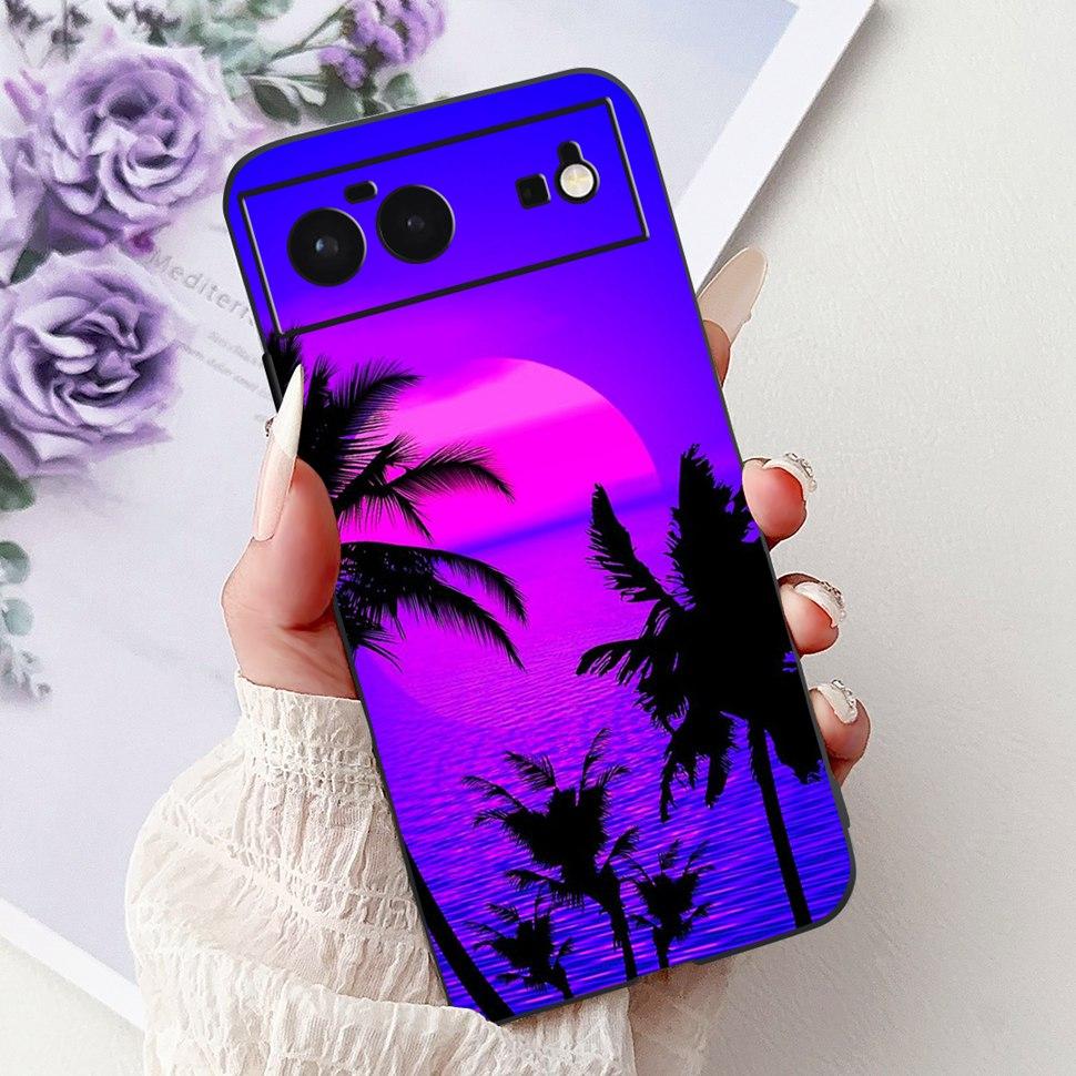 For Google Pixel 6 Case Cute Animals Soft Silicone Phone Cases For Google Pixel 6 Pixel6 Coque Ultra-thin TPU Back Cover Housing