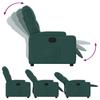 Relax Chair Dark Green Fabric